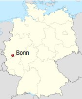 Bonn is located in Germany