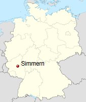 Simmern is located in Germany