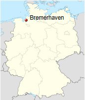Bremerhaven is located in Germany